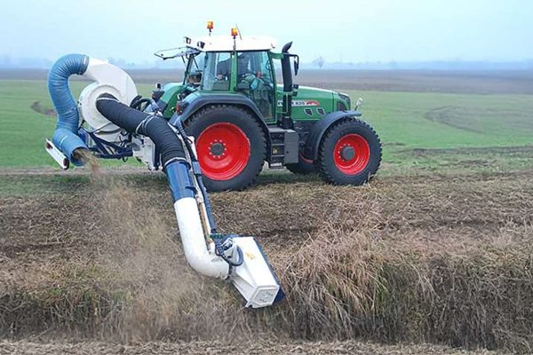 Braccio tagliaerba aspirante Tornado di Hymach